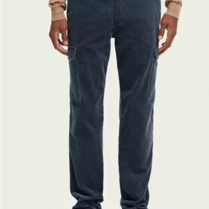 Scotch & Soda Blue Stuart Cargo Pants 33x32